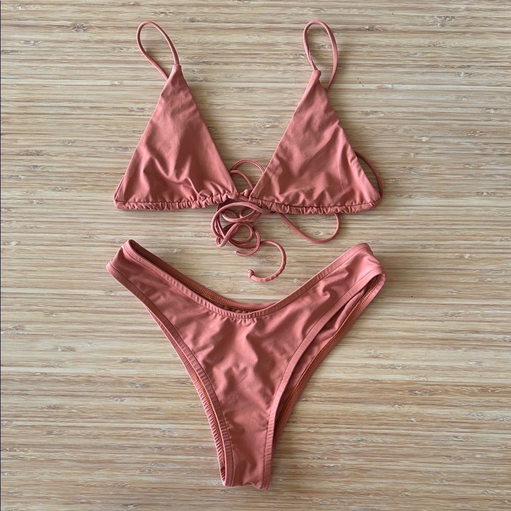 TAN+LINES by Sivan Ayla Bikini